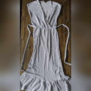 Fitted striped dress